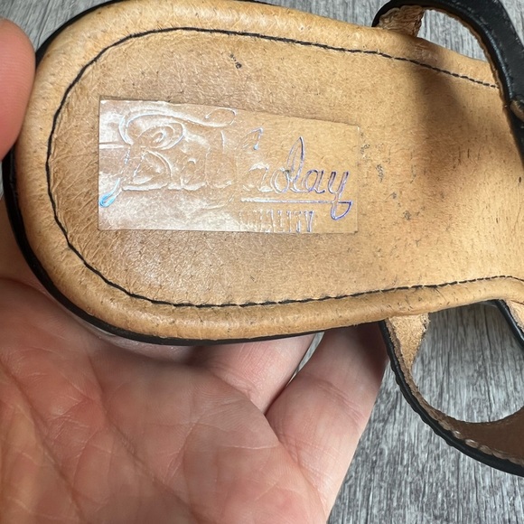 Belsaday Italian Sandals Sling Back Size 8 - Picture 7 of 9